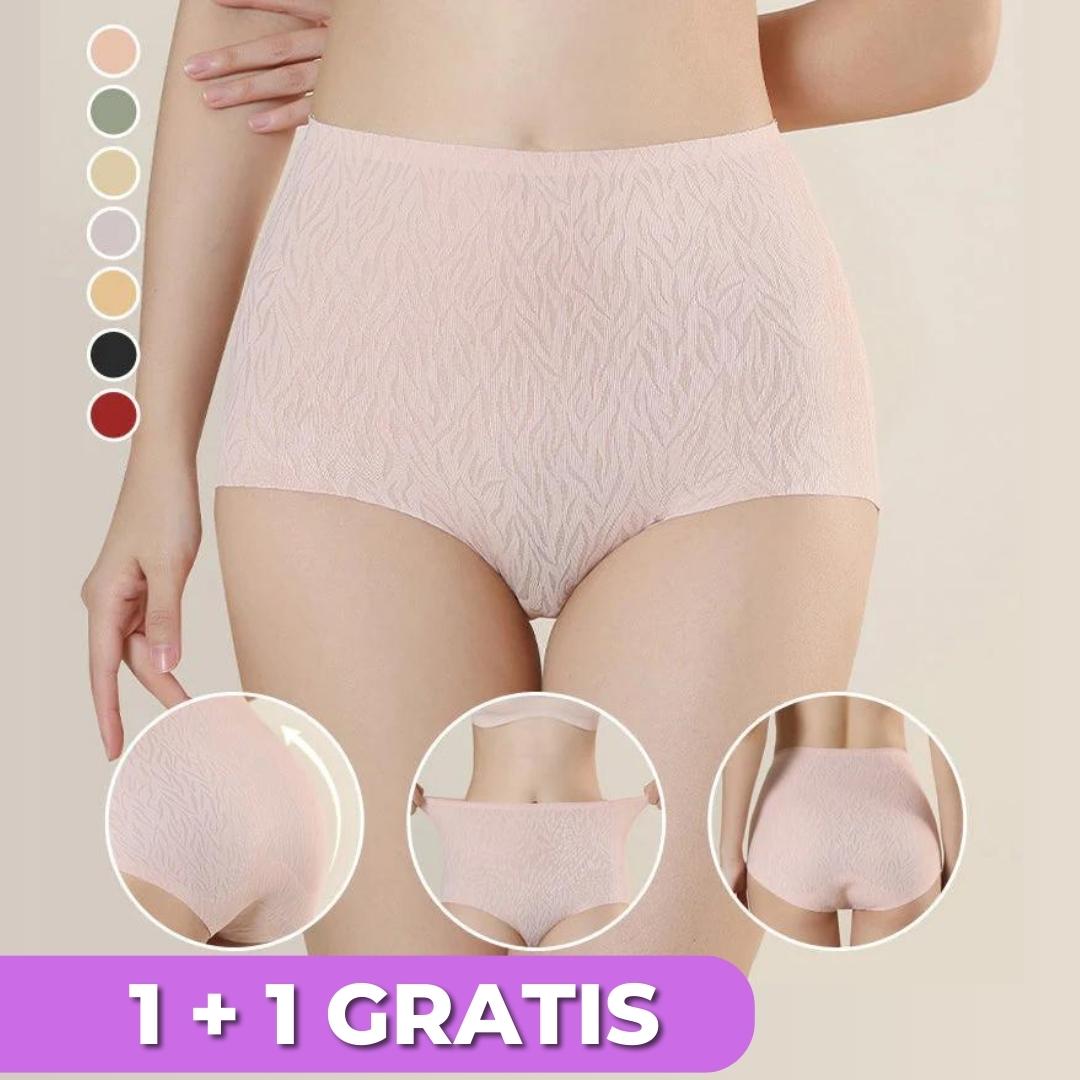 Women's High-Waisted Smoothing Brief with Bottom-Enhancing Contouring — Invisible Shapewear for Everyday Comfort | Koossa