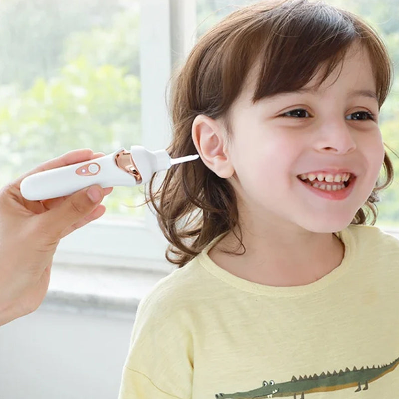 5-in-1 Electric Ear Cleaning Kit with Soft Silicone Tips — Gentle Ear Care Device for Adults & Children | Koossa