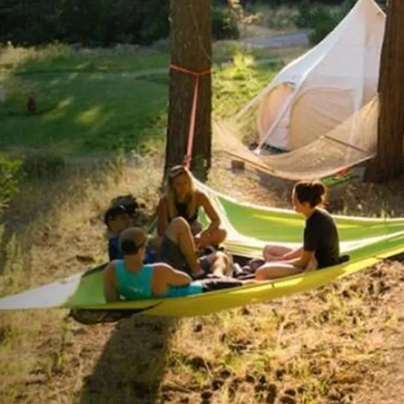 Triangle Camping Hammock for Multiple People — Outdoor Family Hammock for Adventures & Group Expeditions | Koossa