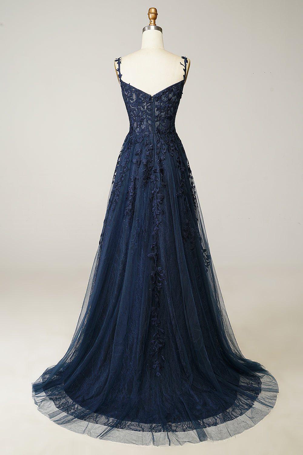 Women's A-Line Evening Gown with Embellishments — Elegant Ball Gown for Weddings and Gala Events | Koossa
