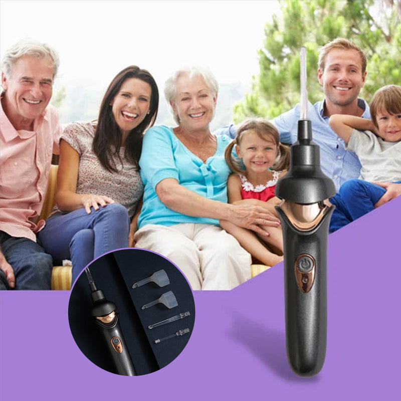5-in-1 Electric Ear Cleaning Kit with Soft Silicone Tips — Gentle Ear Care Device for Adults & Children | Koossa