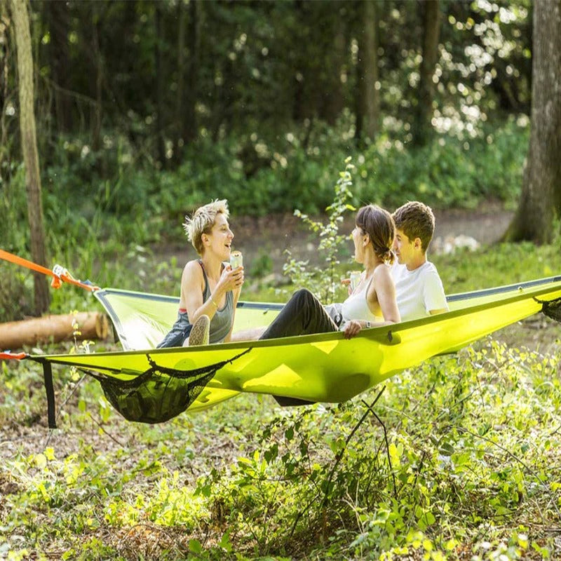 Triangle Camping Hammock for Multiple People — Outdoor Family Hammock for Adventures & Group Expeditions | Koossa