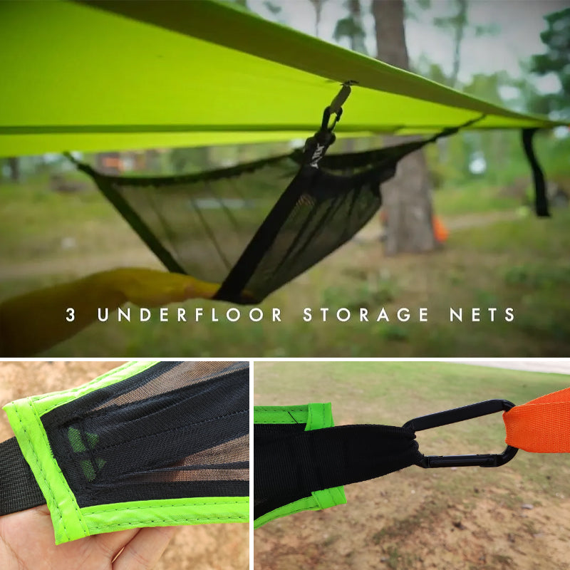 Triangle Camping Hammock for Multiple People — Outdoor Family Hammock for Adventures & Group Expeditions | Koossa