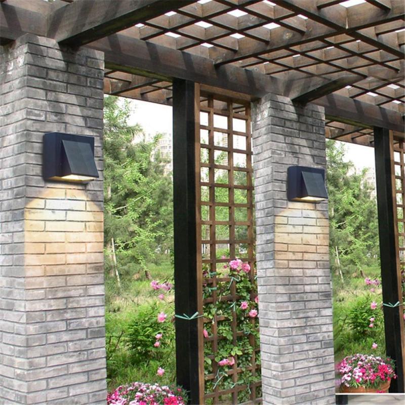 IP65 Waterproof Outdoor Wall Sconce with LED Lights for Patio, Entryway, Garden | Black or Gray Aluminum Fixture | Lonoma