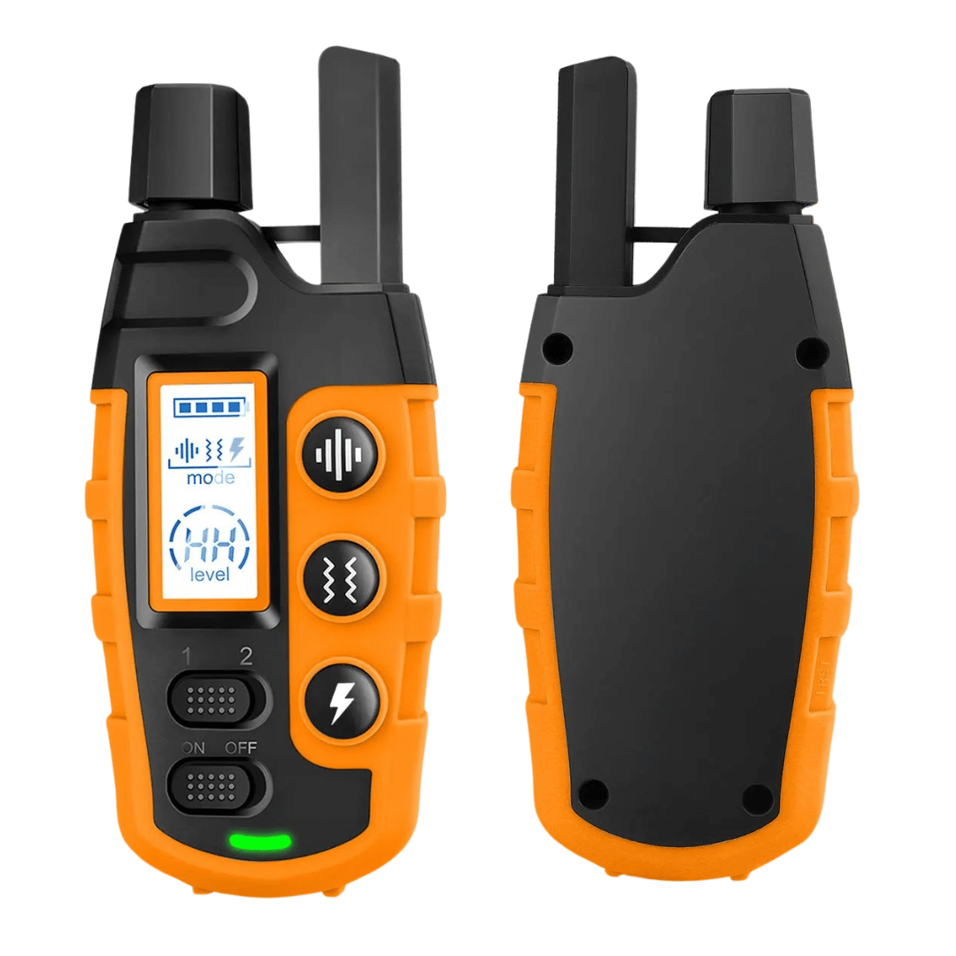 Dog Training Collar 1000m Remote Rechargeable Waterproof Sound Vibration Static Small Medium Large E-Collar Recall Off-Lead Control | Koossa