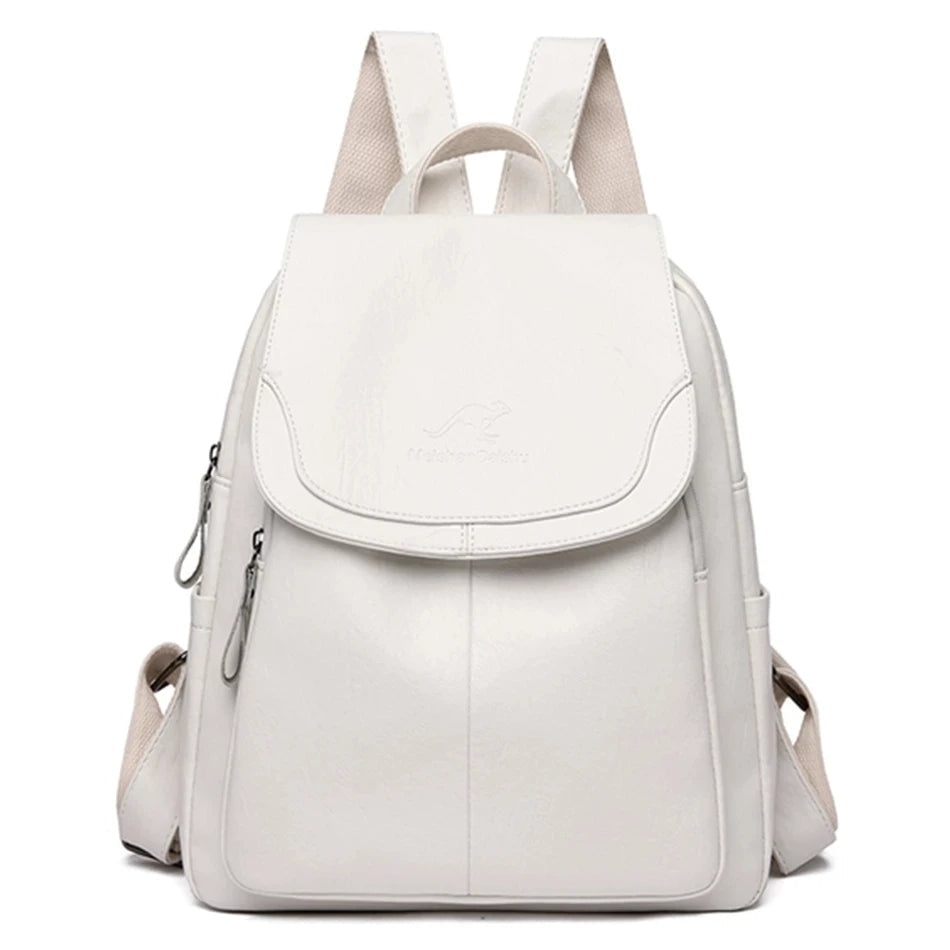 Women's Anti-Theft Backpack with RFID Protection & Concealed Zips — Secure Travel Rucksack for Urban Commuting | Koossa