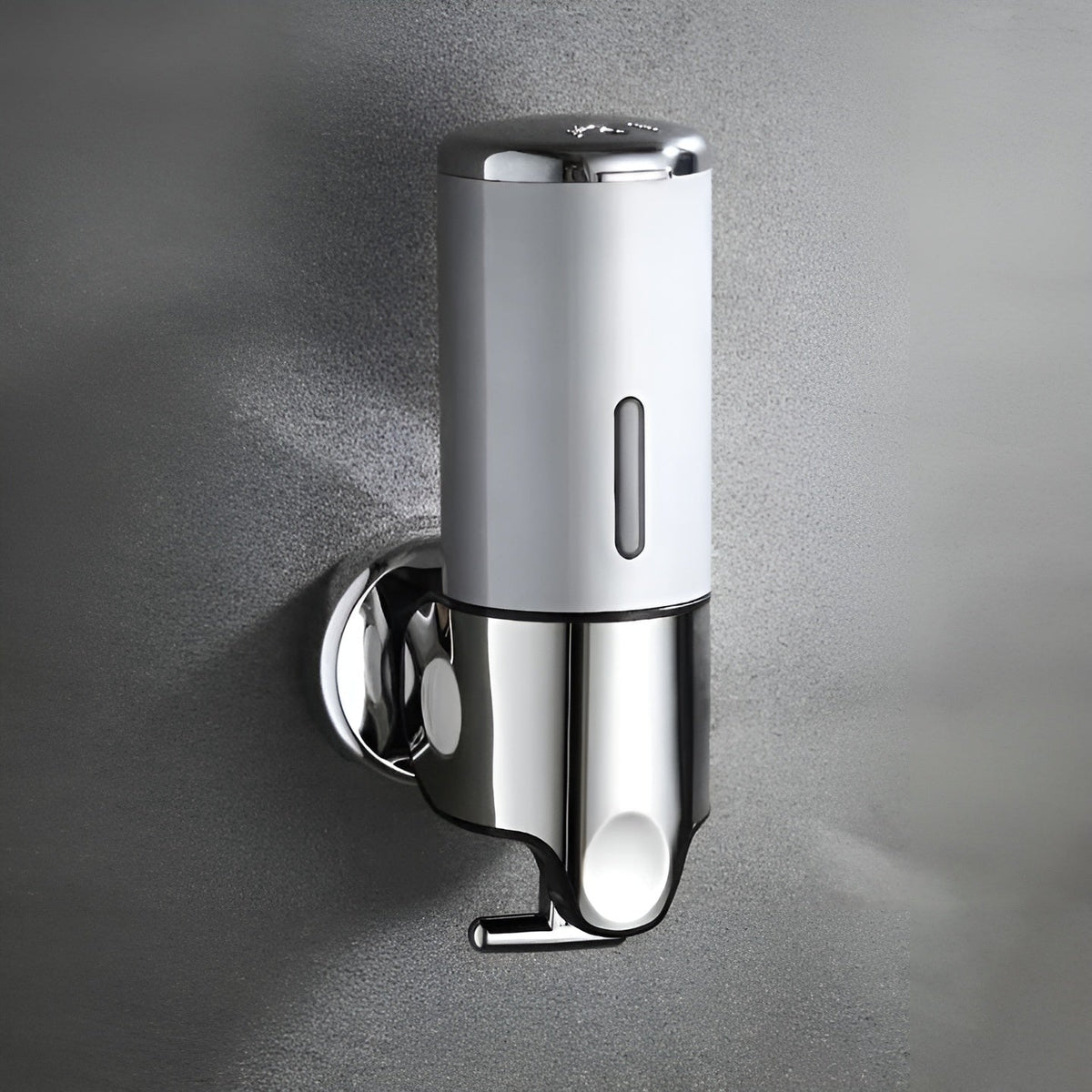 Wall Mount Soap Dispenser 17 fl oz Stainless Steel Chrome Finish for Bathroom Kitchen Shower Single Double Triple Pump | Lonoma