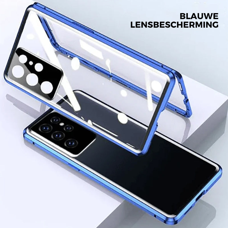 Double-Sided Magnetic Phone Case for Samsung — Full Body Protection with Front and Back Coverage | Koossa