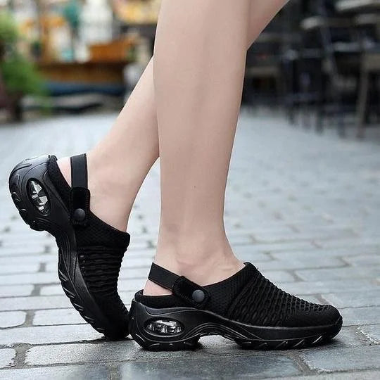 Women's Cushioned Walking Trainers — Breathable Mesh Trainers for All-Day Comfort & Active Wear | Koossa