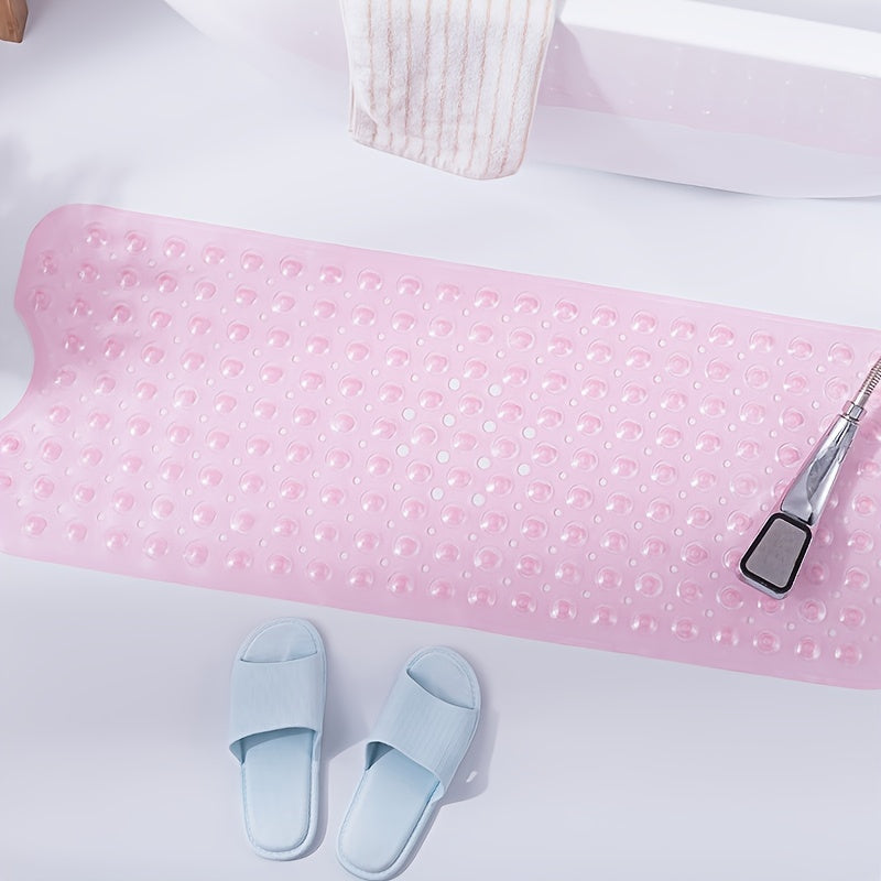 Tapis Antidérapant Extra Long pour Baignoire et Douche avec Ventouses Puissantes 101 × 40 cm Salle de Bains | Koossa