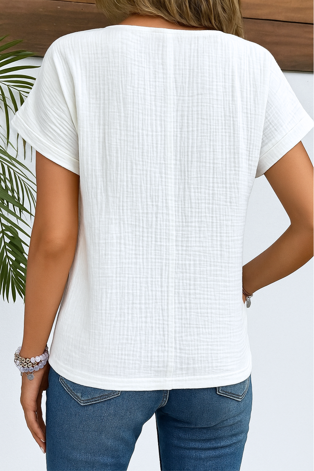 Women's Classic Button-Down Collar Blouse — Elegant Casual Shirt for Work & Weekend Wear | Koossa