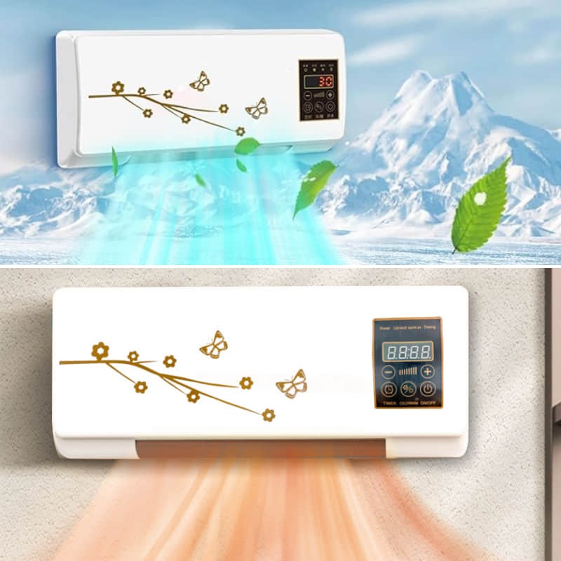 Climatiseur Portable 2-en-1 Chaud et Froid pour Chambre Bureau Silencieux sans Installation Plug-and-Play | Koossa