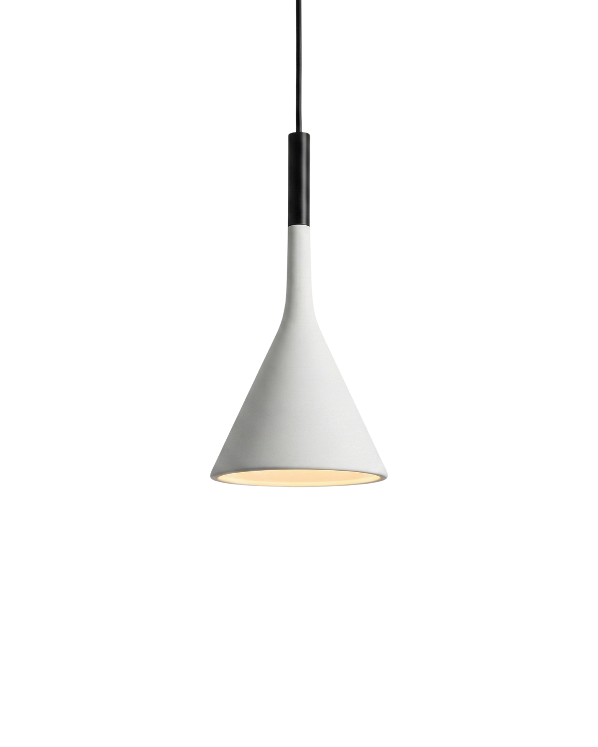 Lampe Suspendue Conique Métal Orientable Éclairage Ciblé Salle à Manger Bureau Ambiance Minimaliste Intérieur | Koossa