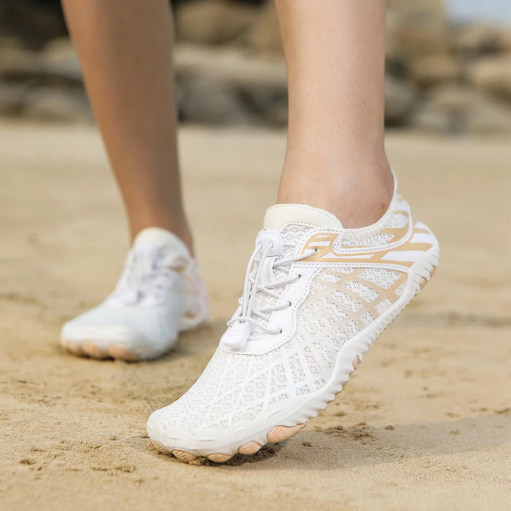 Women's Water Shoes — Lace-Up Aqua Shoes for Swimming, Beach Walks & Watersports | Koossa