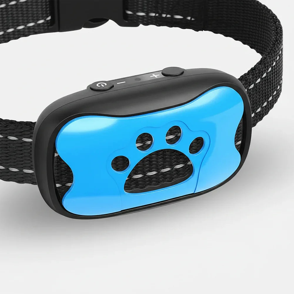 Dog Anti-Bark Collar Rechargeable Ultrasonic Sound No Shock Waterproof Adjustable Small Medium Large Training Device | Koossa