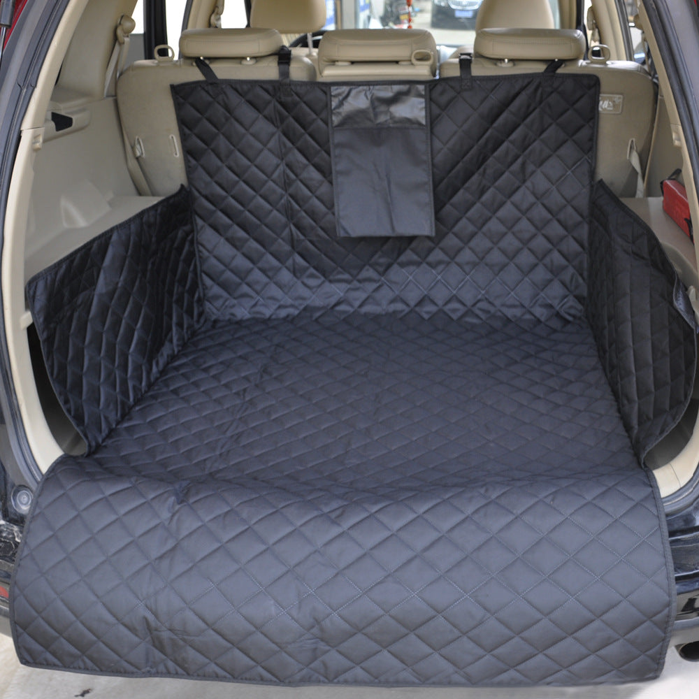 Dog Car Boot Liner Waterproof Quilted SUV Cargo Mat Non-Slip Washable Pet Trunk Protector Large Vehicle | Koossa