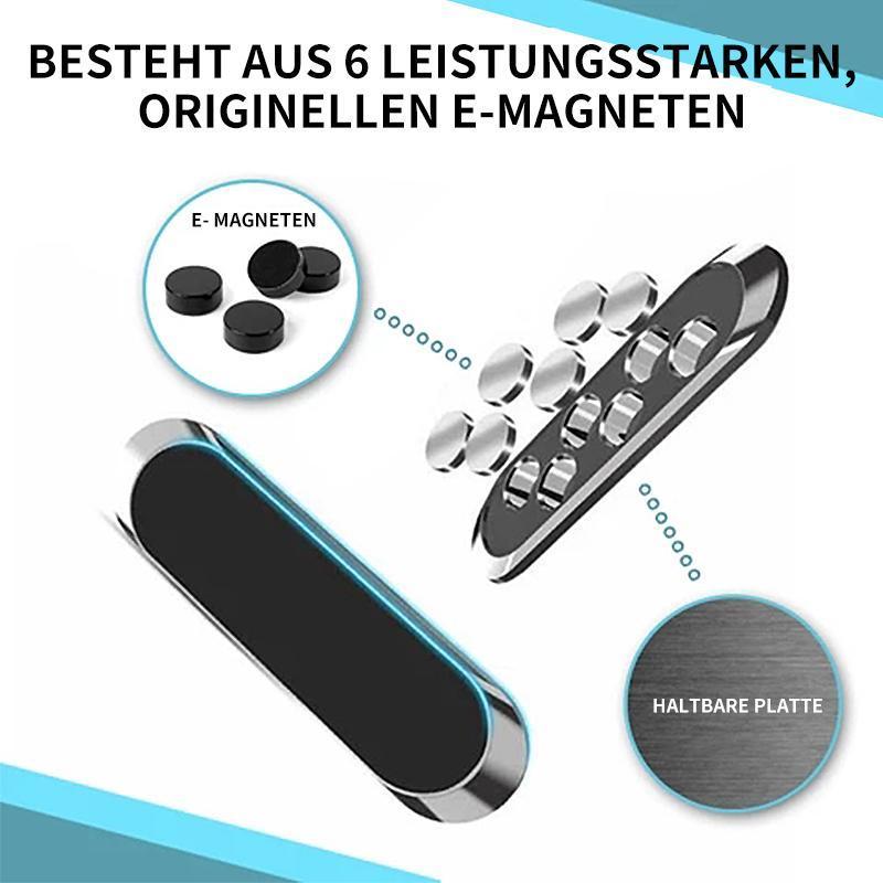 Magnetic Car Phone Mount, 360° Rotating Dashboard Phone Holder, Nano Gel Adhesive Smartphone Cradle for Car, Desk & Mirror | Lonoma