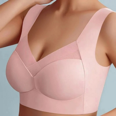 Women's Wireless Comfort Bra — Seamless Support Bra with Push-Up Effect for Everyday Wear & Active Lifestyle | Koossa