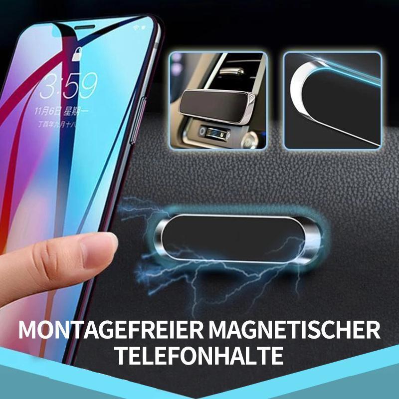 Magnetic Car Phone Mount, 360° Rotating Dashboard Phone Holder, Nano Gel Adhesive Smartphone Cradle for Car, Desk & Mirror | Lonoma