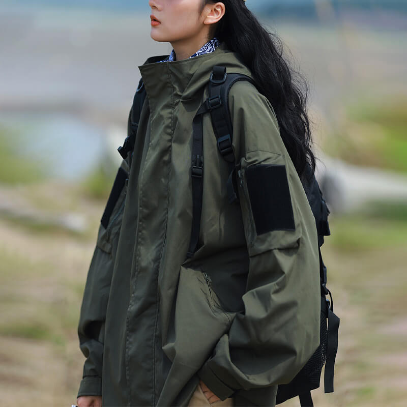 Women's Waterproof Outdoor Jacket — Breathable All-Weather Coat for Hiking, Camping & Active Adventures | Koossa