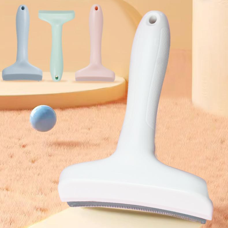 Pet Hair Removal Scraper Comb Fine Tooth Carpet Sofa Clothes Fur Remover Cat Dog Deshedding Brush Blue Pink White | Koossa