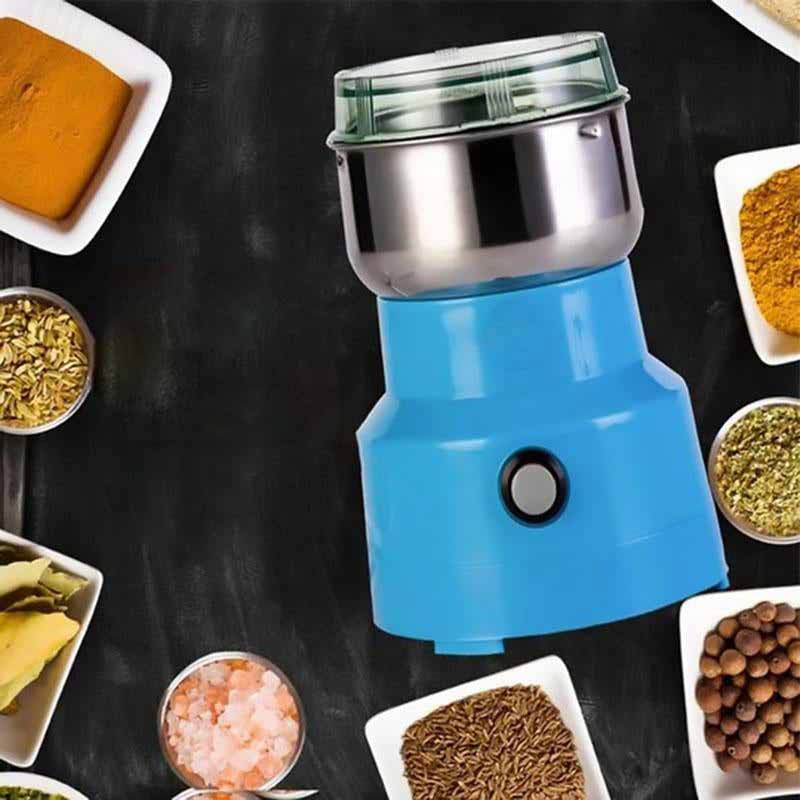 Moulin à Épices Électrique 300 W Acier Inoxydable 304 pour Café Graines Herbes Aromates Compact Cuisine | Koossa