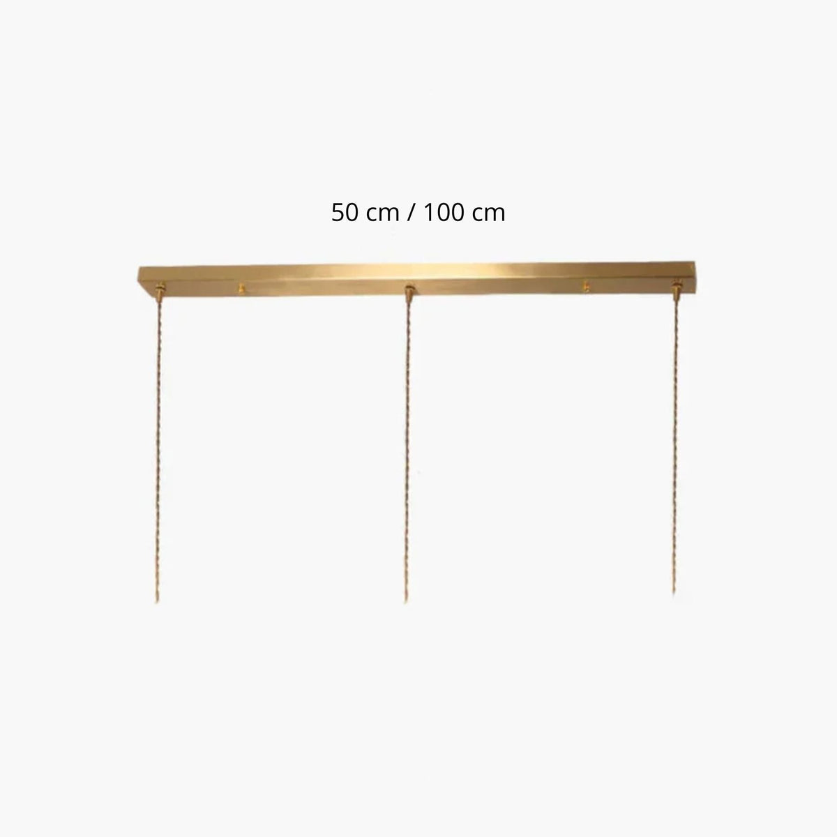 Adjustable Pendant Light with Ribbed Glass Shade, E27 Socket, Green Brass Finish for Kitchen Island, Dining Room & Breakfast Bar | Lonoma