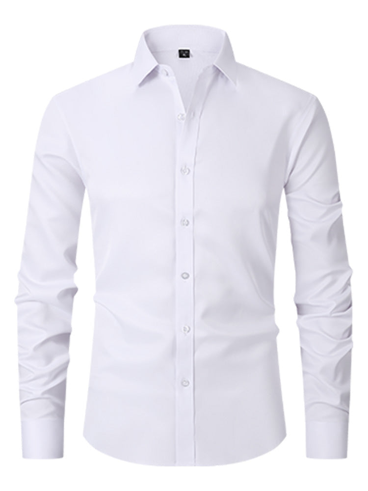 Men's Non-Iron Long Sleeve Shirt — Smart Casual Business Shirt for Office & Formal Occasions | Koossa