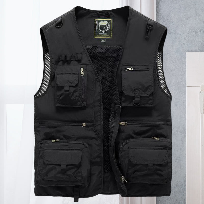 Women's Multi-Pocket Gilet for Outdoor Adventures — Lightweight Summer Waistcoat with Secure Storage | Koossa