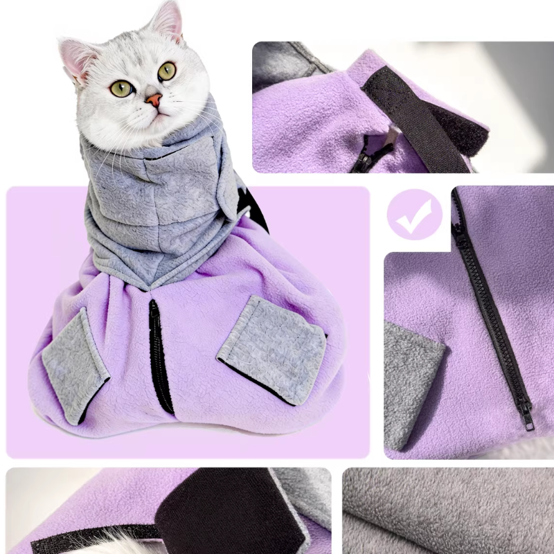 Cat Grooming Restraint Wrap Anti-Scratch Nail Clipping Holder Burrito Bag Professional Home Use Cat Control Wrap | Koossa