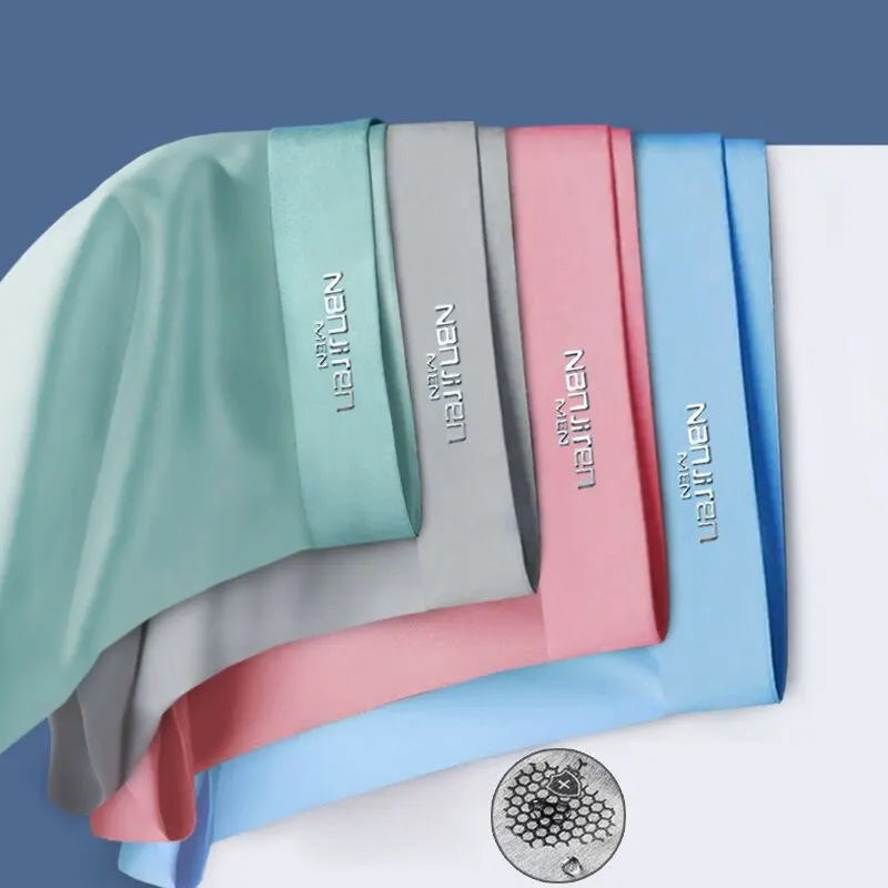 Men's Luxury Boxer Shorts Set — Silky Smooth Underwear for Everyday Comfort & Freshness 4-Pack | Koossa