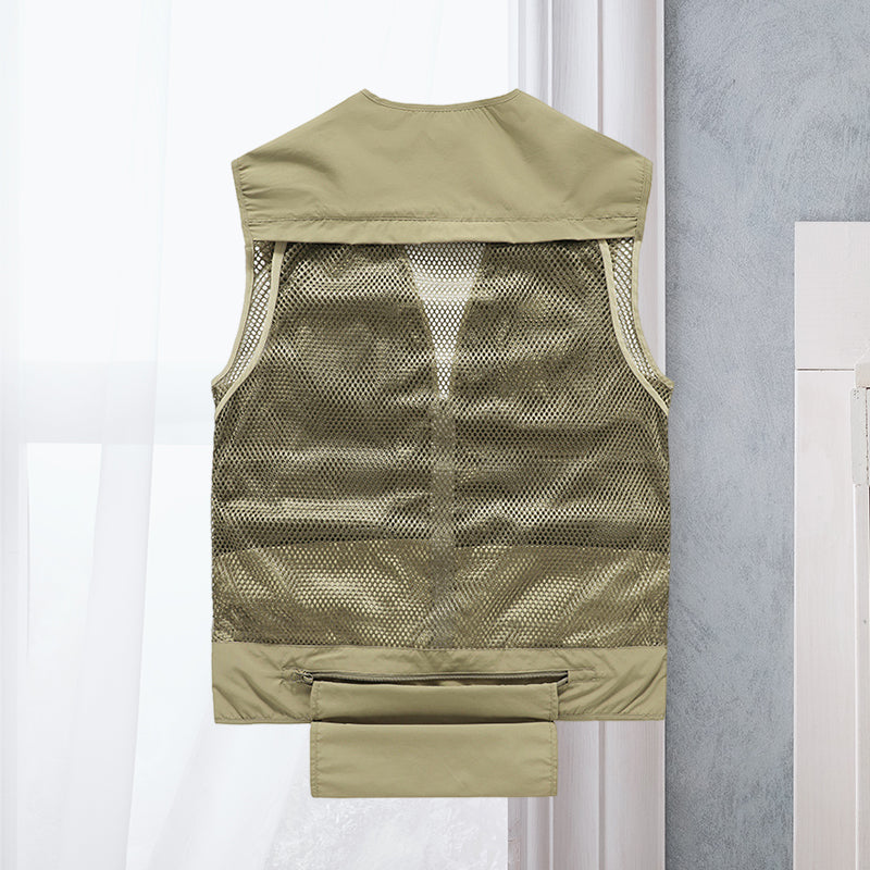 Women's Multi-Pocket Gilet for Outdoor Adventures — Lightweight Summer Waistcoat with Secure Storage | Koossa