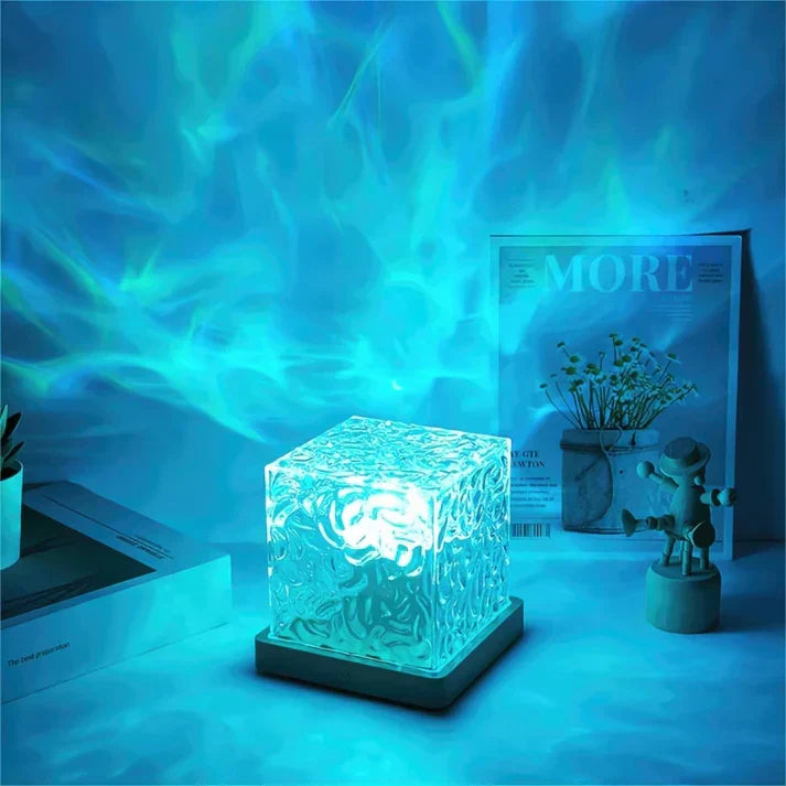Projecteur d'ambiance sans fil 16 couleurs avec minuterie – Lampe de détente apaisante nomade pour salon | Koossa