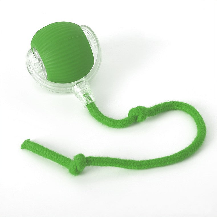 Dog Toy Interactive Rolling Ball Automatic Movement Plush Tail USB Rechargeable Self-Rolling Chaser Fetch Play Indoor | Koossa