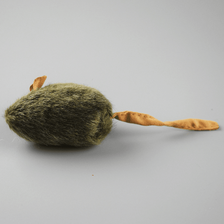 Cat Interactive Mouse Toy Sound Sensor Plush Motion Activated Indoor Kitten Hunt Play Toy Stimulation | Koossa