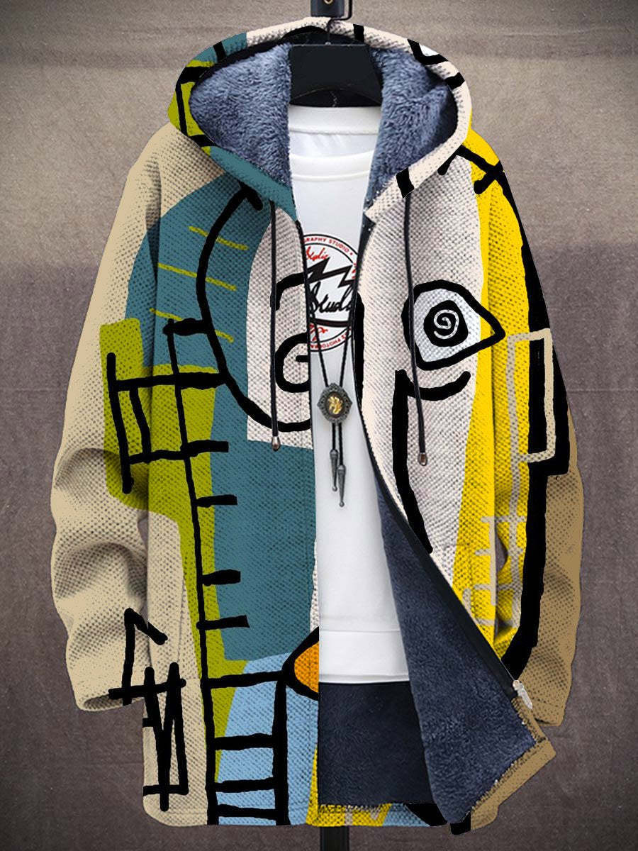 Women's Art-Inspired Hooded Sweatshirt in Vibrant Colours — Comfortable Casual Layering Piece for Everyday Wear | Koossa