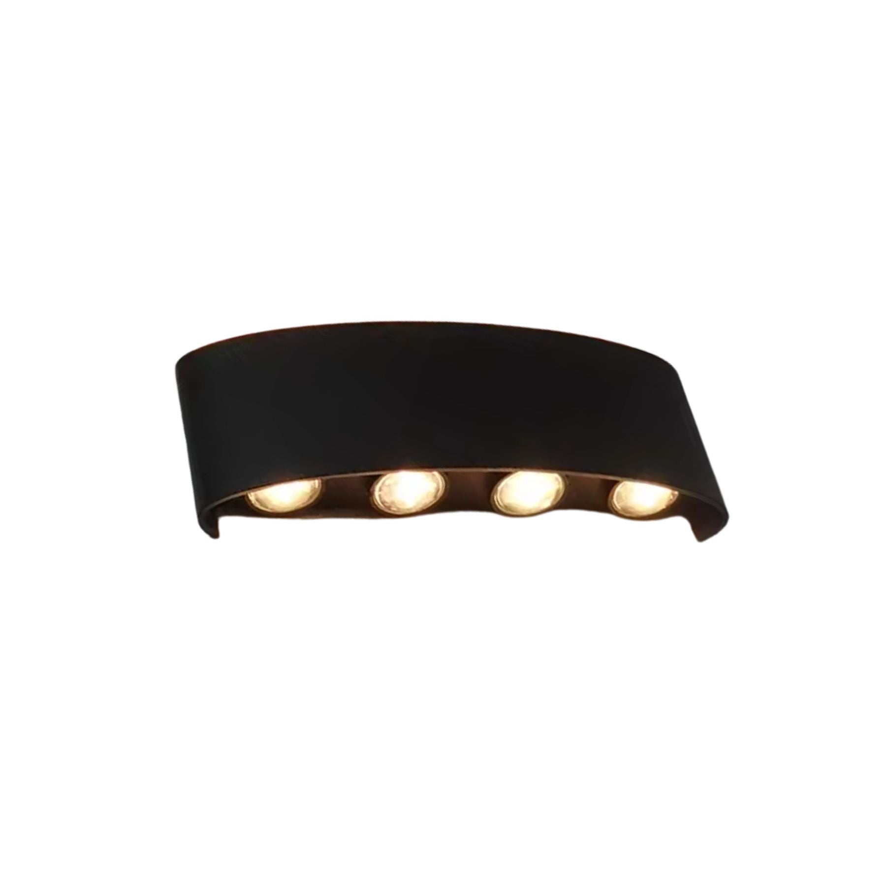 Applique murale LED IP65 double faisceau haut-bas intérieur extérieur moderne pour façade terrasse couloir | Koossa