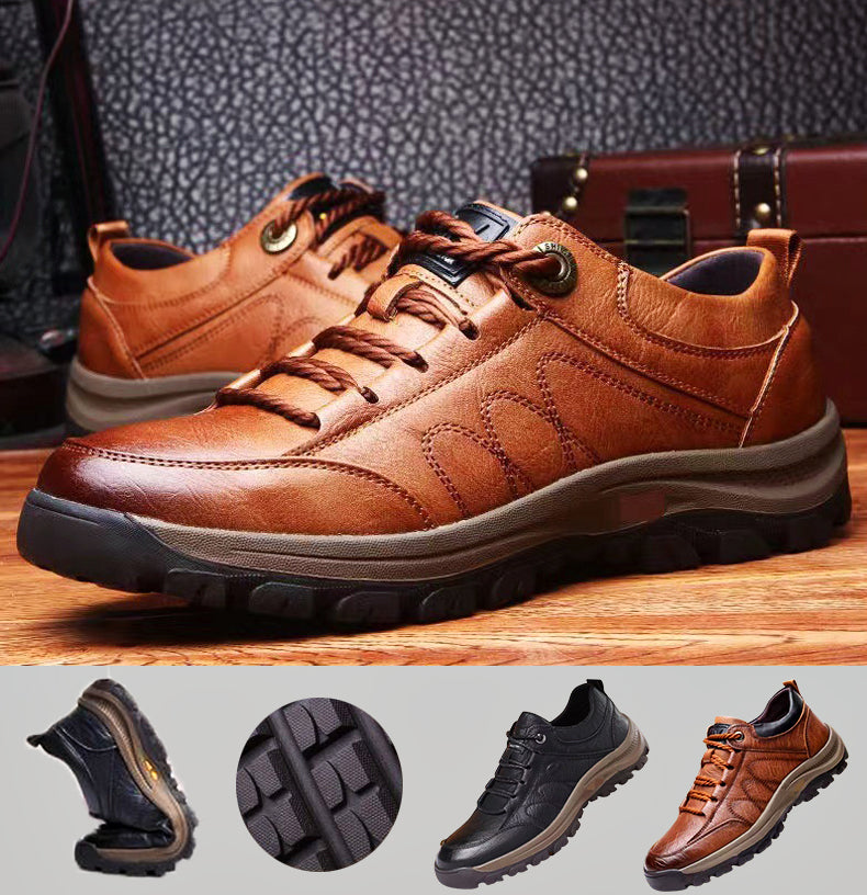 Men's Hand-Stitched Casual Shoes — Classic Everyday Footwear for Comfort & Effortless Style | Koossa