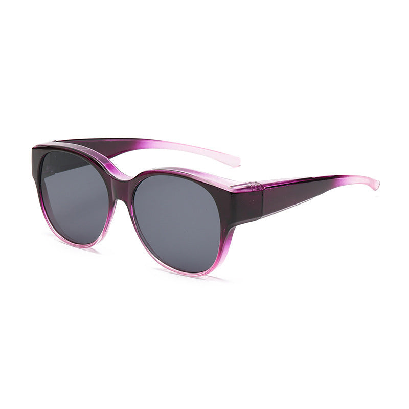 Surlinettes Solaires Polarisées UV400 Cat-Eye Protection Optimale pour Porteurs de Lunettes Homme Femme | Koossa