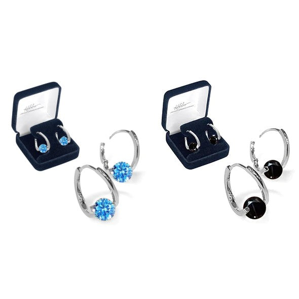 Women's Germanium Stud Earrings — Elegant Everyday Earrings for Wellbeing & Natural Beauty | Koossa