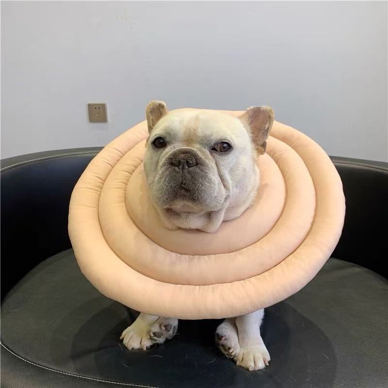 Recovery Cone Adjustable Soft Cotton Dog Cat E-Collar Post-Surgery Wound Protection Buster Collar Elizabethan Collar Pet | Koossa