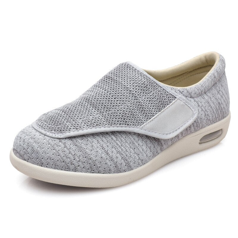Women's Wide-Fit Comfort Shoes in Grey, Beige & Black — Cushioned Walking Shoes for Sensitive Feet & All-Day Wear | Koossa