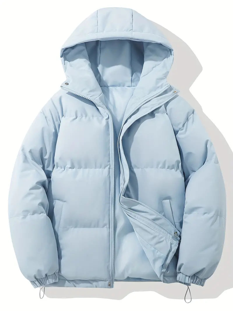 Quilted Puffer Jacket with Hood in Eight Colours for Layered Autumn Winter Warmth | Koossa