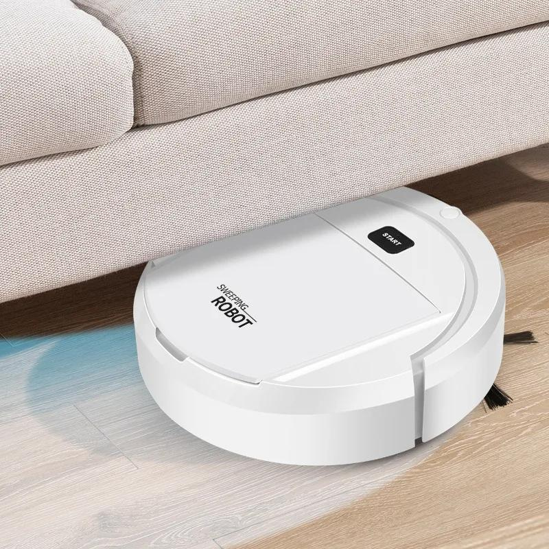 Robot Aspirateur Laveur Automatique 3-en-1 Silencieux – Nettoyage Efficace Quotidien pour Sols Durs et Parquets | Koossa