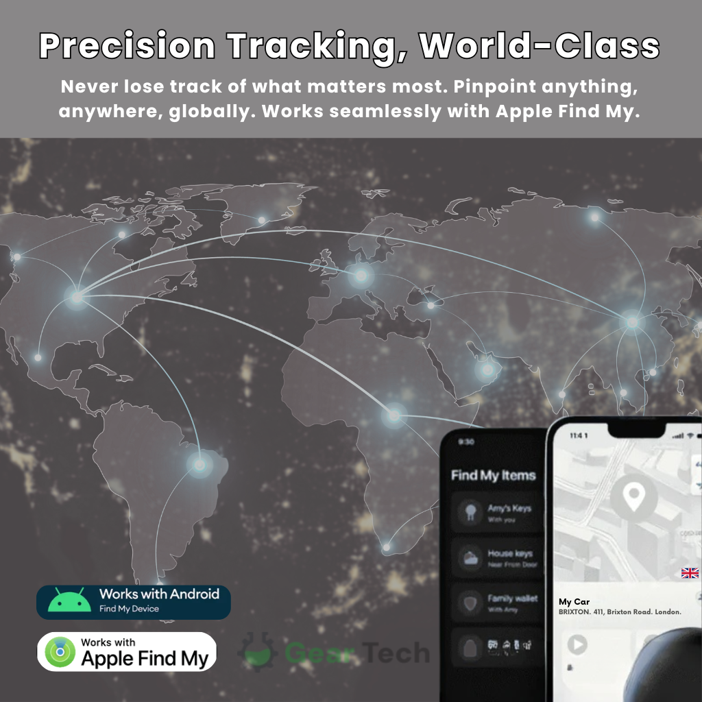 Portable GPS Tracking Device for Vehicles No Subscription Required Real-Time Locator for Cars Trucks Motorcycles iOS Android App Anti-Theft | Lonoma
