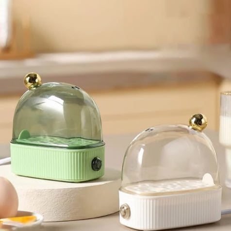 Two-Egg Automatic Steam Cooker with Auto Shut-Off for Soft, Medium & Hard Boiled Eggs | Lonoma