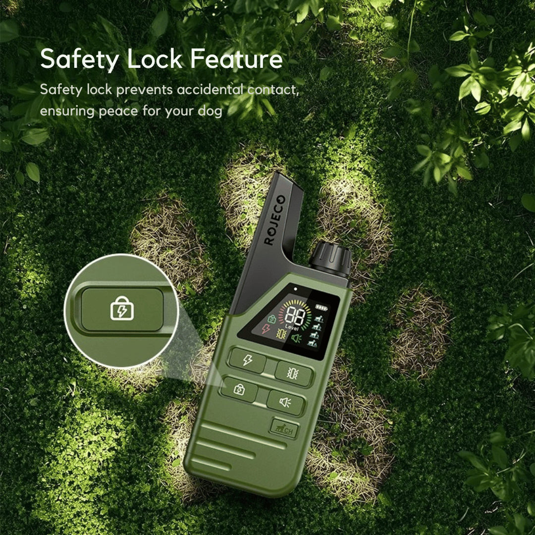 Dog Training Collar 300m Remote Waterproof Rechargeable Beep Vibration Static Small Large Dogs USB-C | Koossa