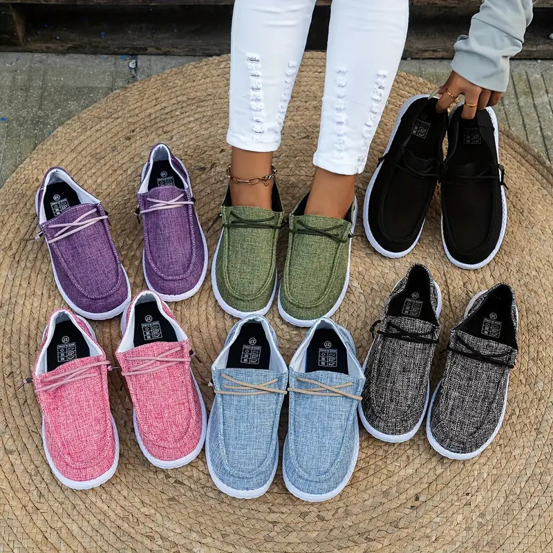 Women's Lightweight Slip-On Trainers with Breathable Mesh and Non-Slip Sole for All-Day Comfort | Koossa