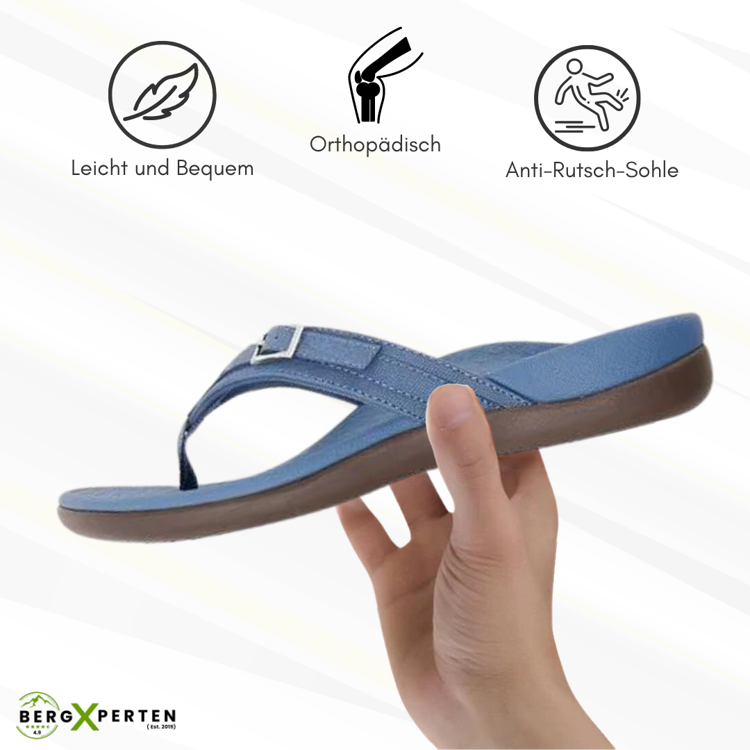Women's Orthopedic Slide Sandals — Cushioned Arch Support Footwear for All-Day Comfort & Walking | Koossa