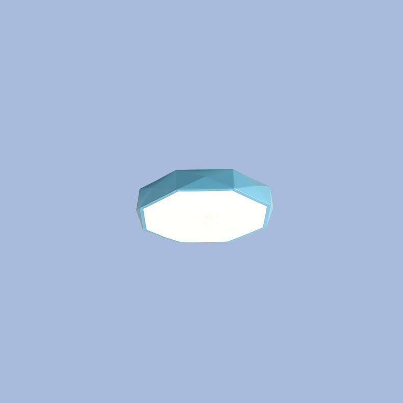 Plafonnier LED scandinave abstrait en acryle et fer pour salon chambre couloir lumière chaleureuse moderne | Koossa